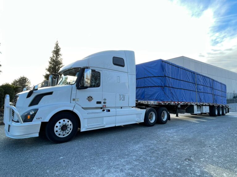 Flatbed trucking company in Surrey BC