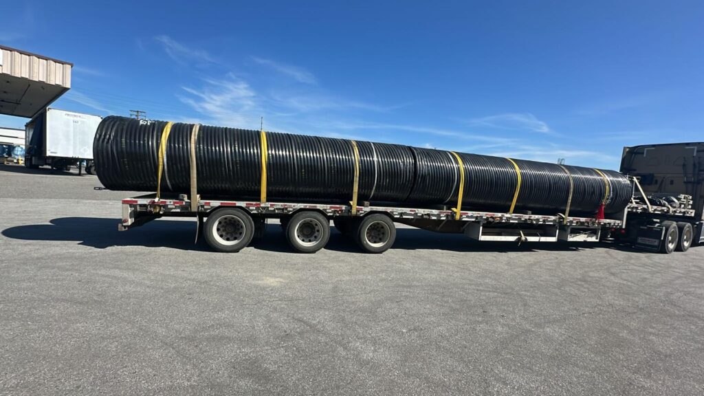 Container pick from port trucking company in BC